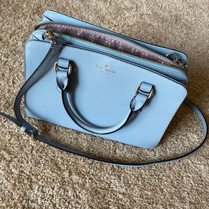 Kate Spade pastel blue leather purse